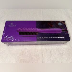 Royale Multi-Purpose Purple Ceramic Hair Brush